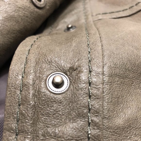 ✨HOST PICK✨ BCBGMaxAzria (Lead) Crop Moto Leather Jacket - Size XXS - Picture 14 of 14